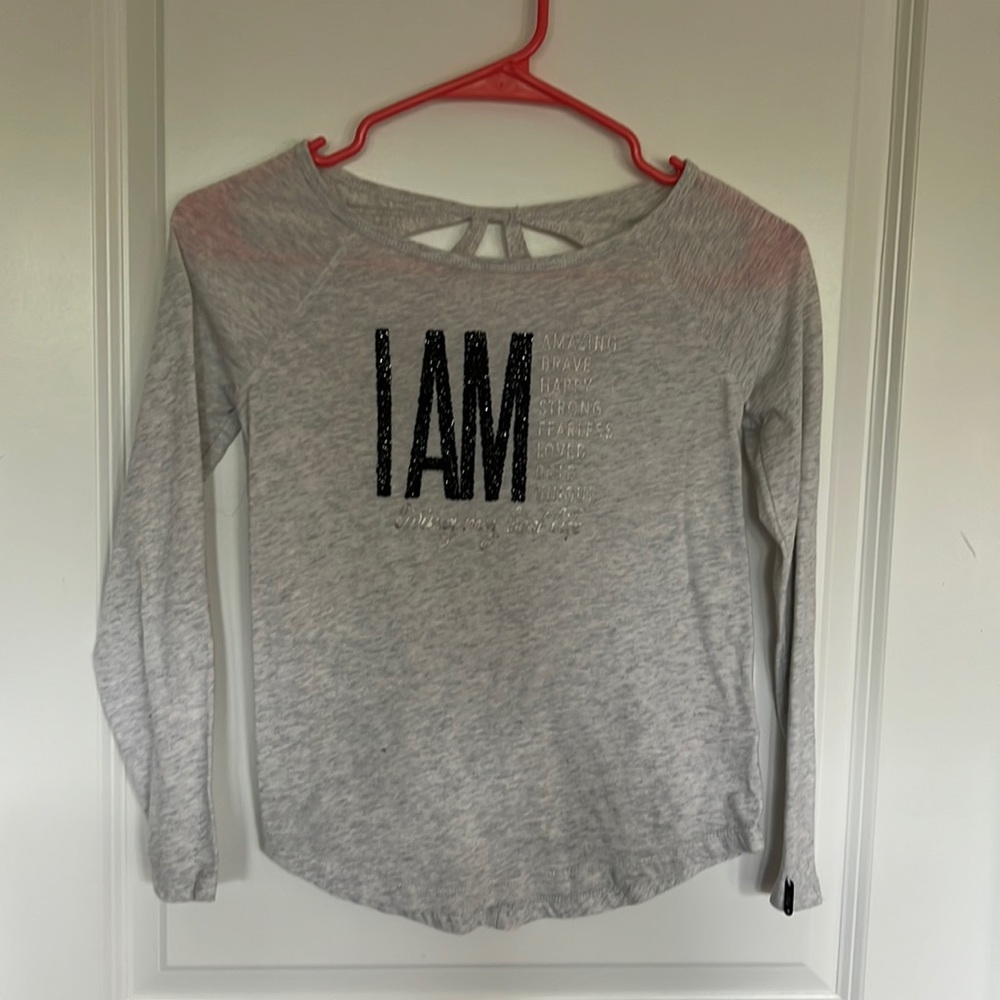 🎀2 for $8🎀 Girls “I Am….” Affirmation Long Sleeve Shirt